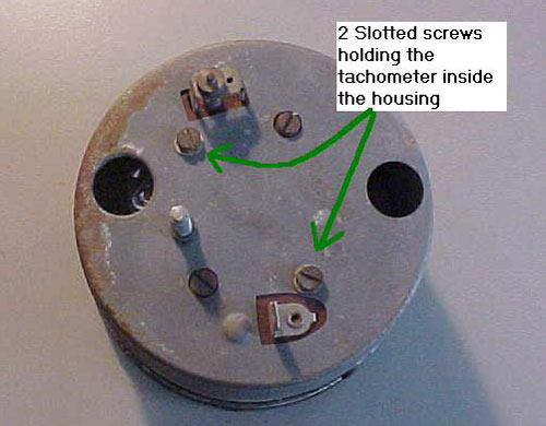 backside of MKII 8000-rpm LC tachometer