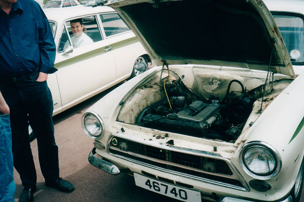 at Gaydon in 2002